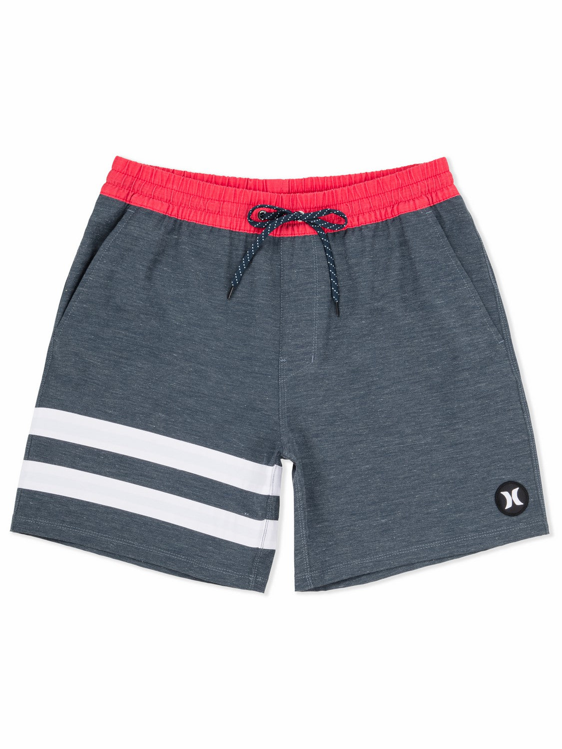 Phantom Eco Block Party Volley 17" | Hurley Armored Navy Boardshorts