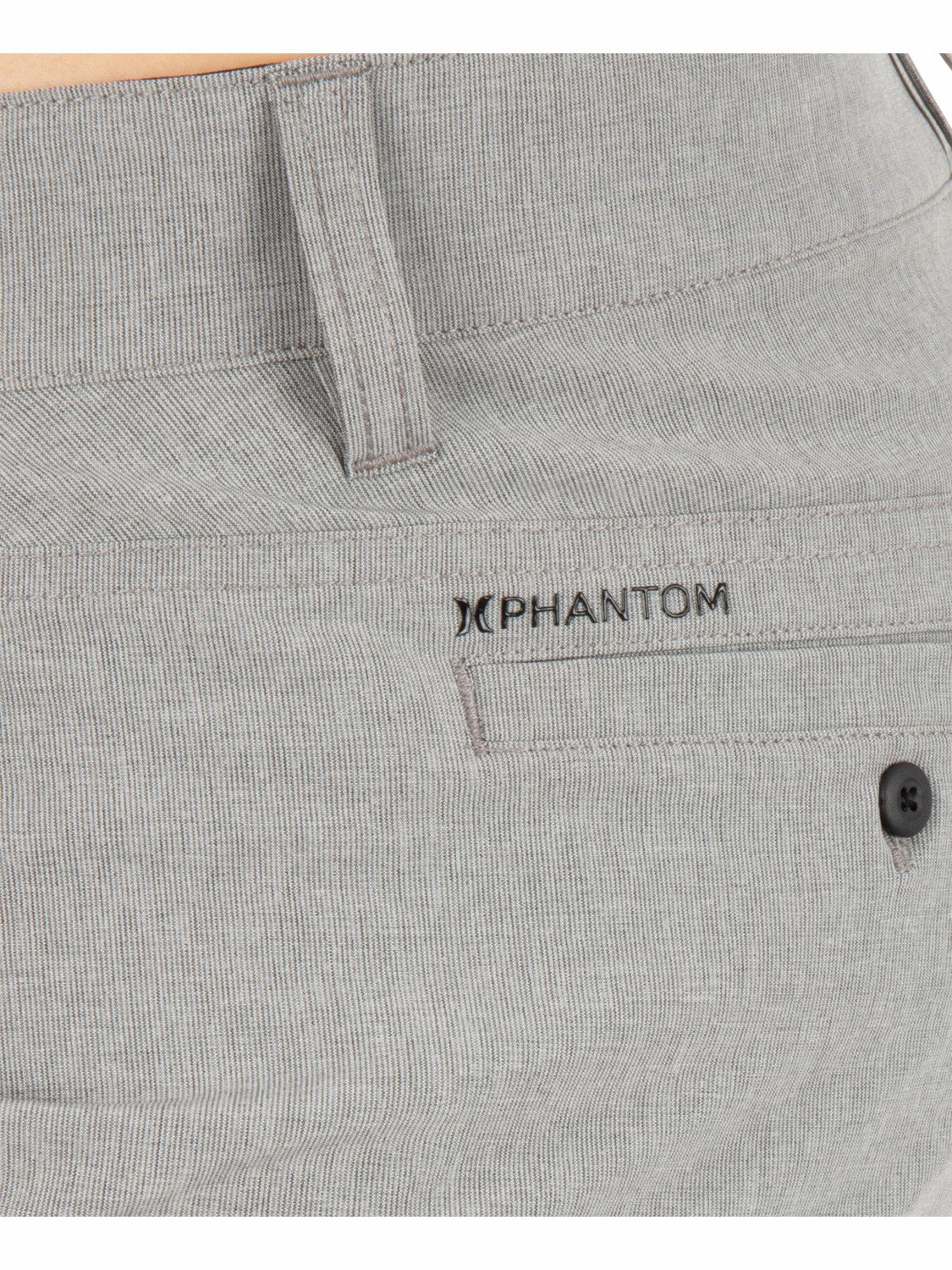 Phantom Microcheck Walkshort 20" | Hurley Black Shorts