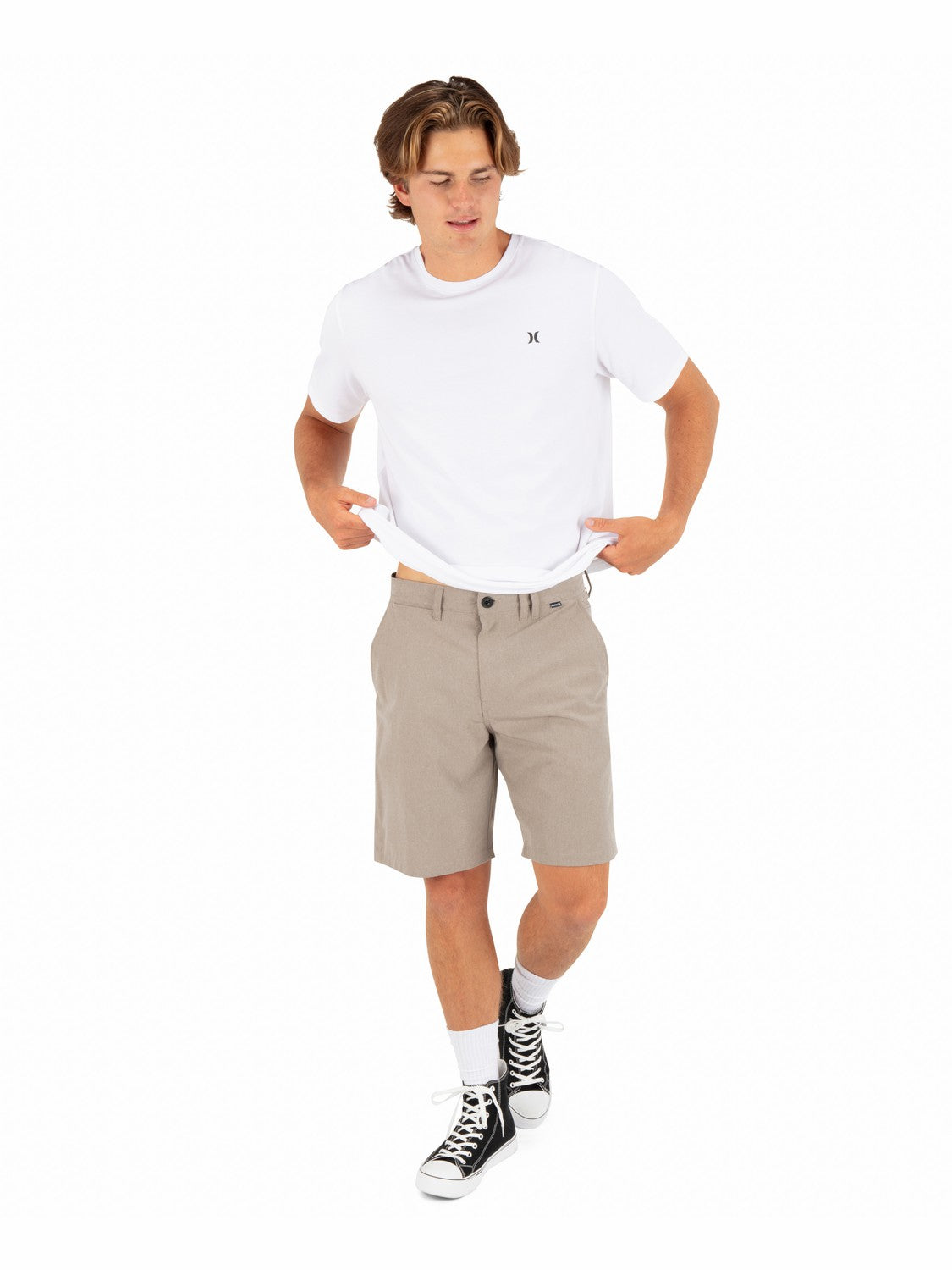 Phantom Microcheck Walkshort 20" | Hurley Woodside Shorts