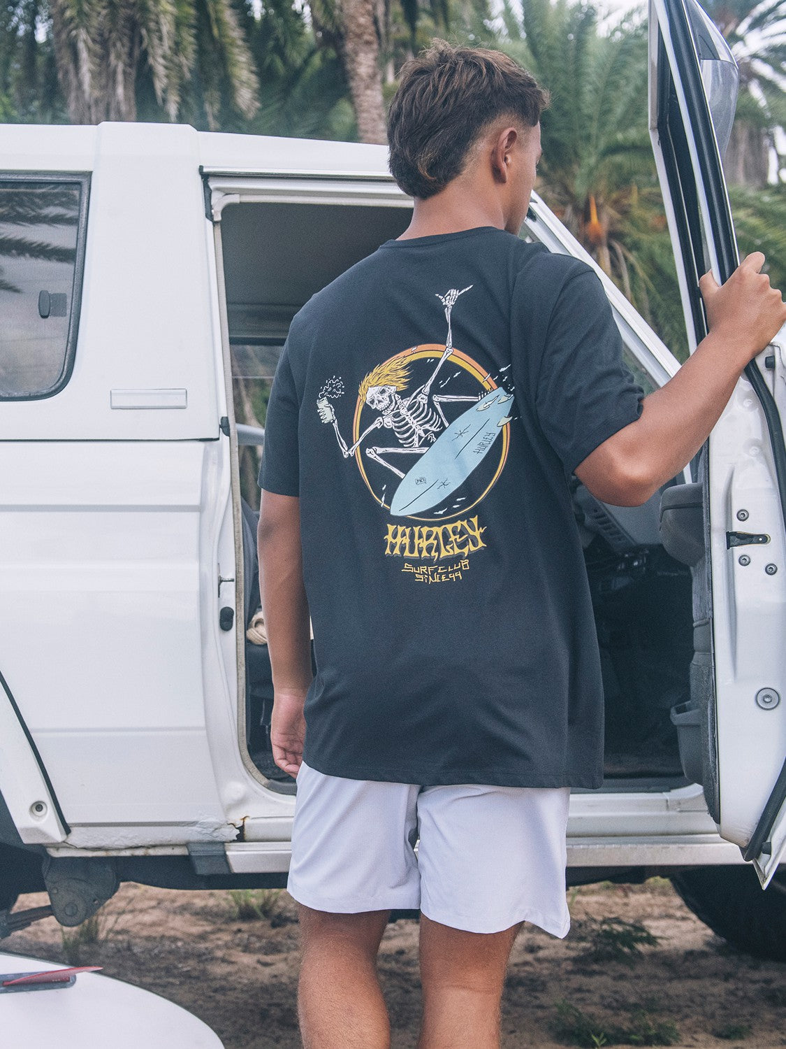 H2O Dri Trek Stretch 7" | Hurley Light Asteroid Shorts