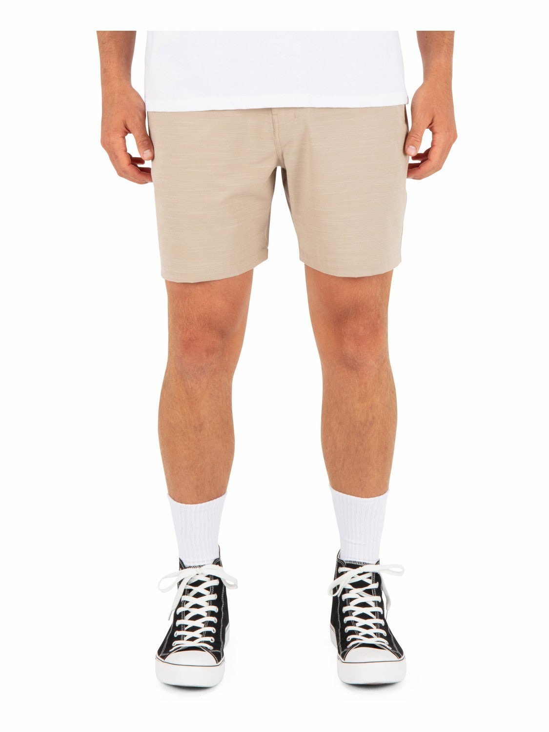 Phantom Slub 3/4 Waistband 18" | Hurley Khaki Shorts