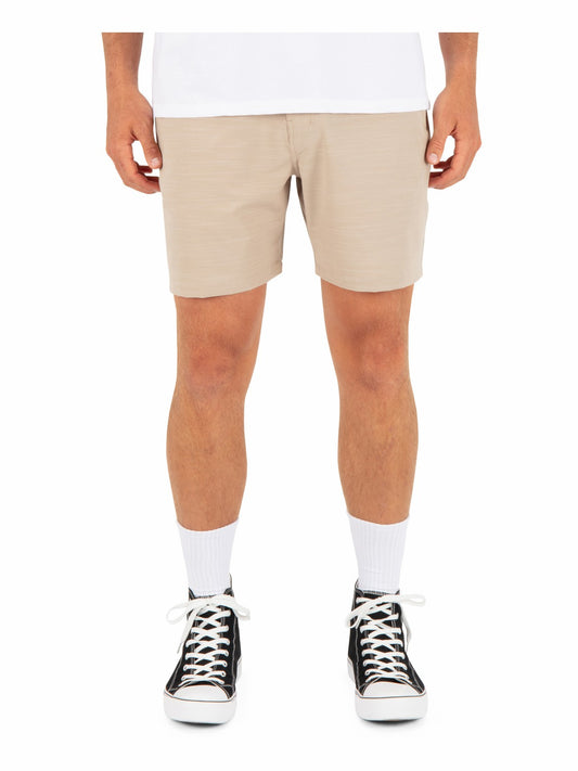 Phantom Slub 3/4 Waistband 18" | Hurley Khaki Shorts