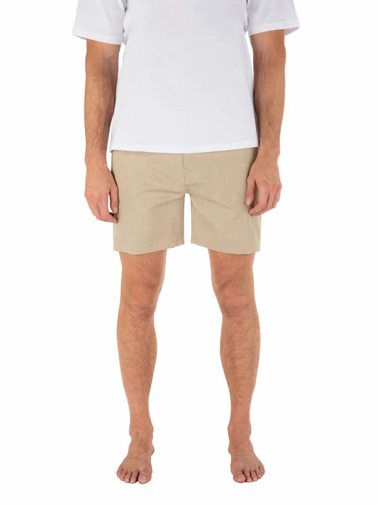 Phantom Heather Walkshort 18" | Hurley Khaki Shorts