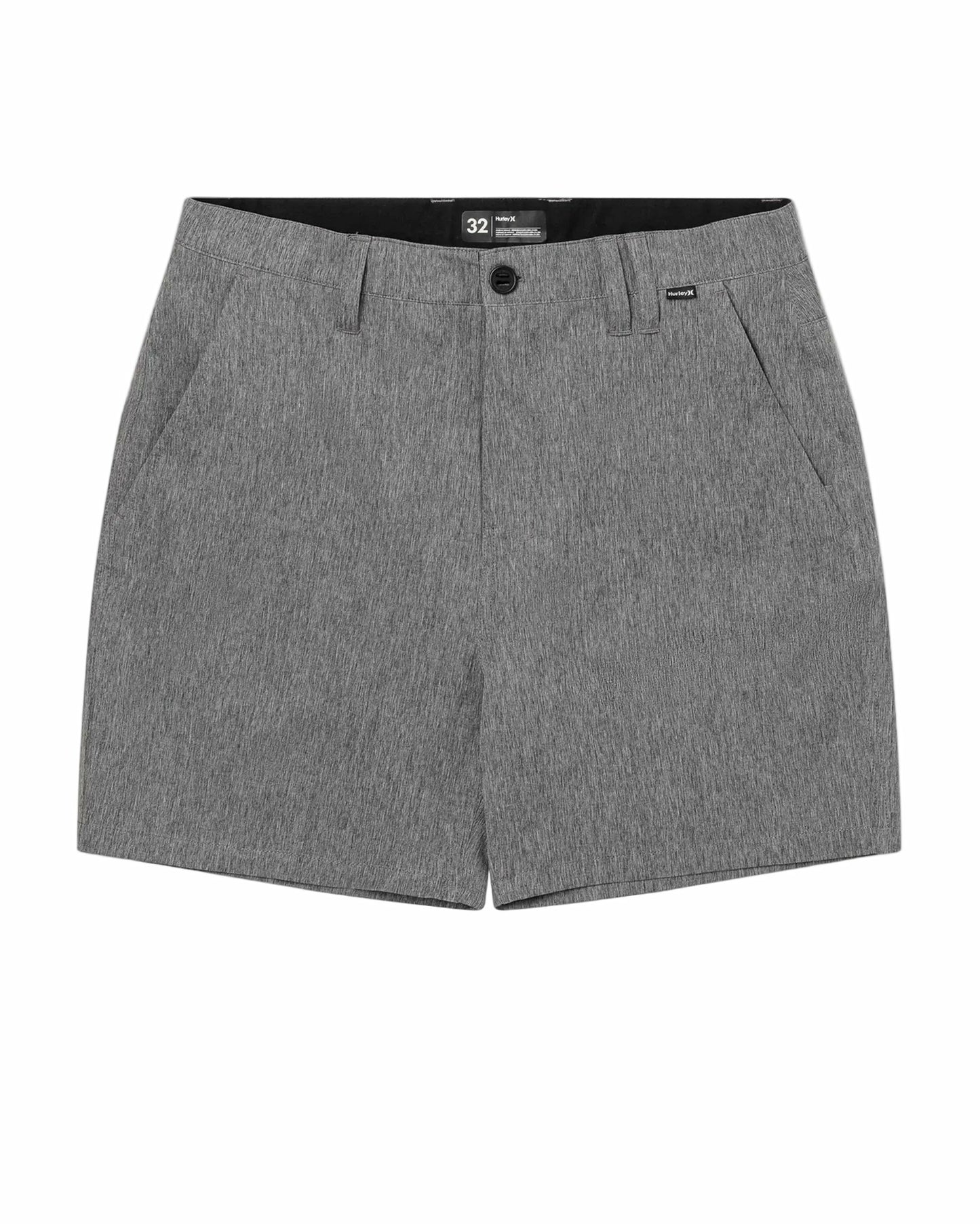 Phantom Heather Walkshort 18" | Hurley Black Heather Shorts