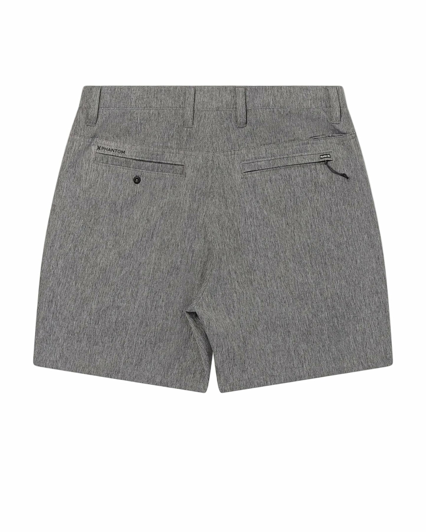 Phantom Heather Walkshort 18" | Hurley Black Heather Shorts