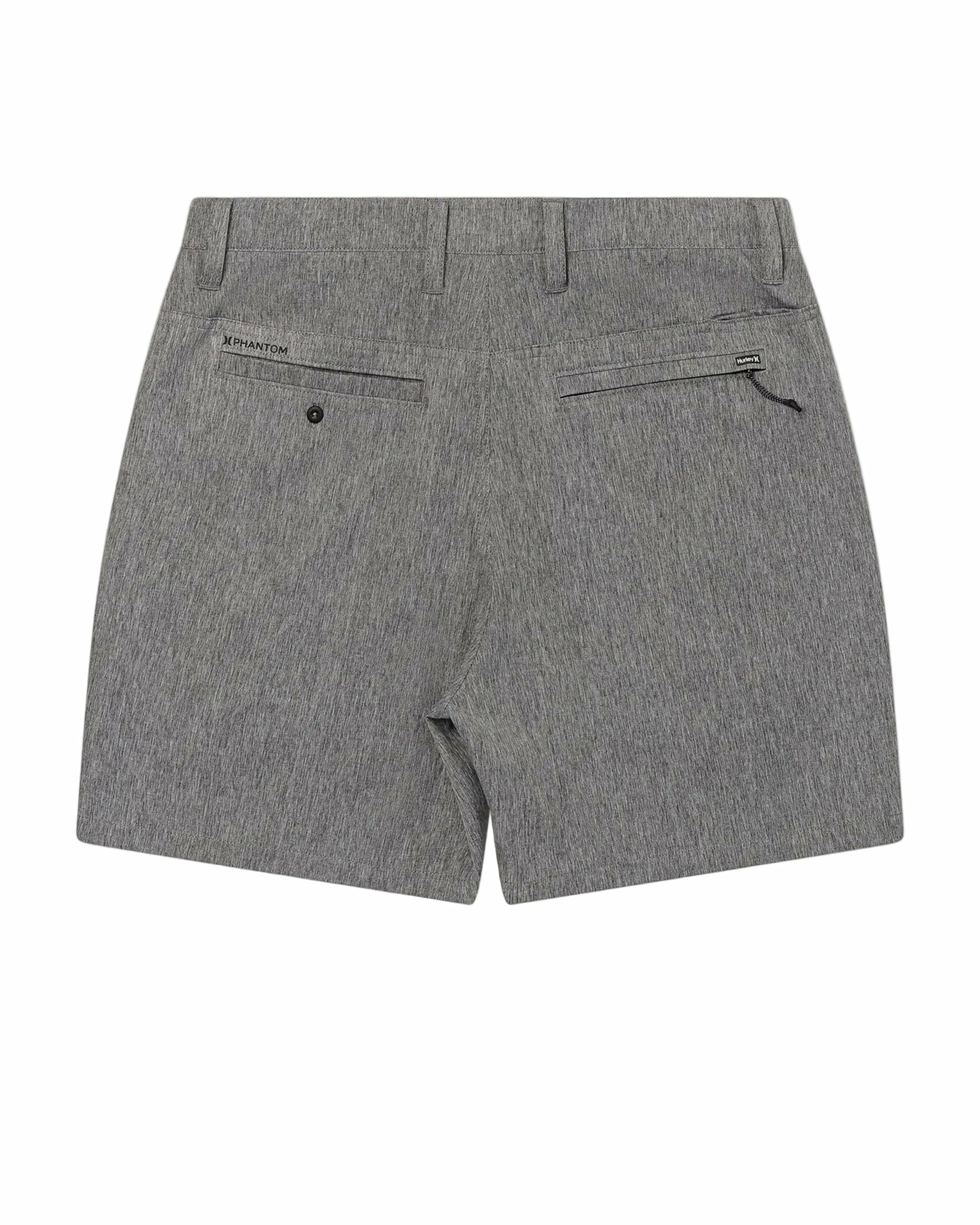 Phantom Heather Walkshort 18" | Hurley Black Heather Shorts