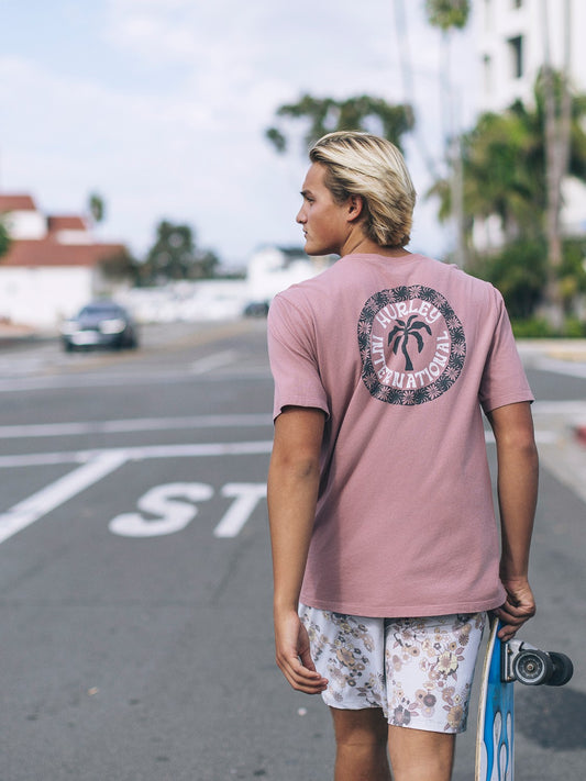 Palm Short Sleeve | Hurley Phantom Rose T-Shirts