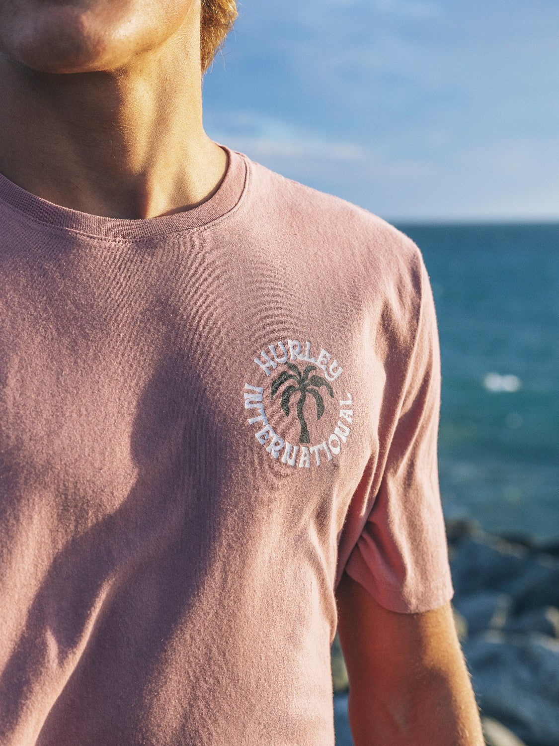 Palm Short Sleeve | Hurley Phantom Rose T-Shirts