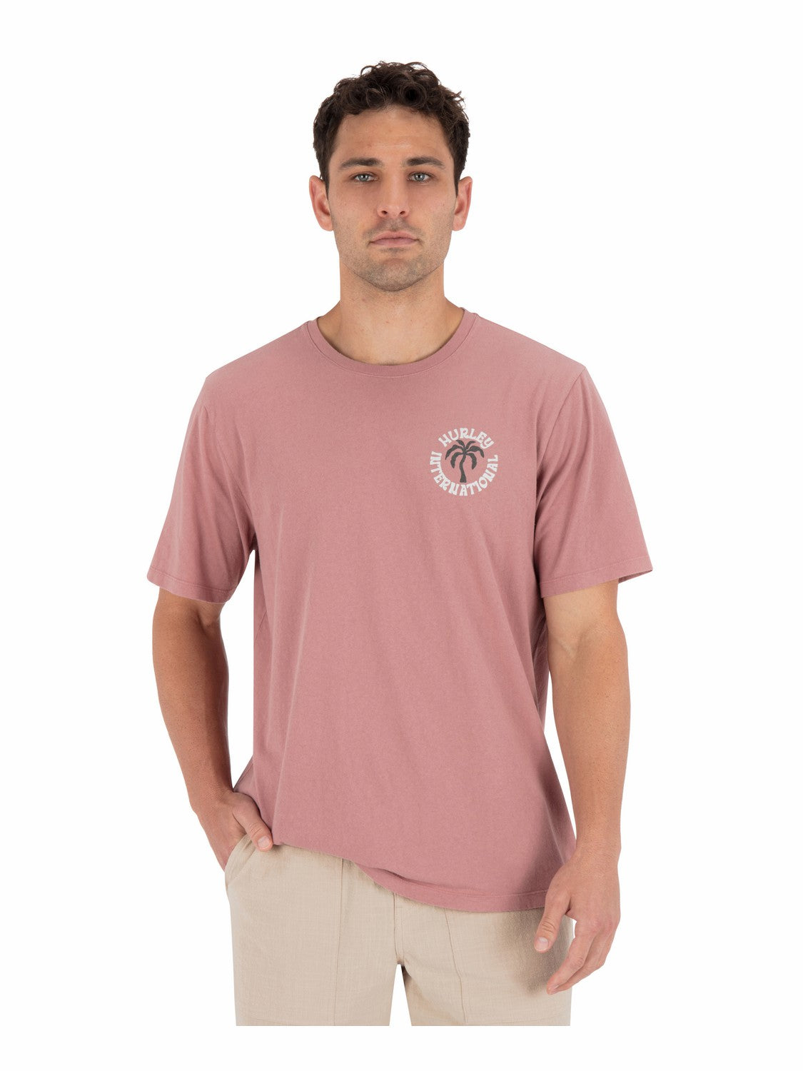 Palm Short Sleeve | Hurley Phantom Rose T-Shirts