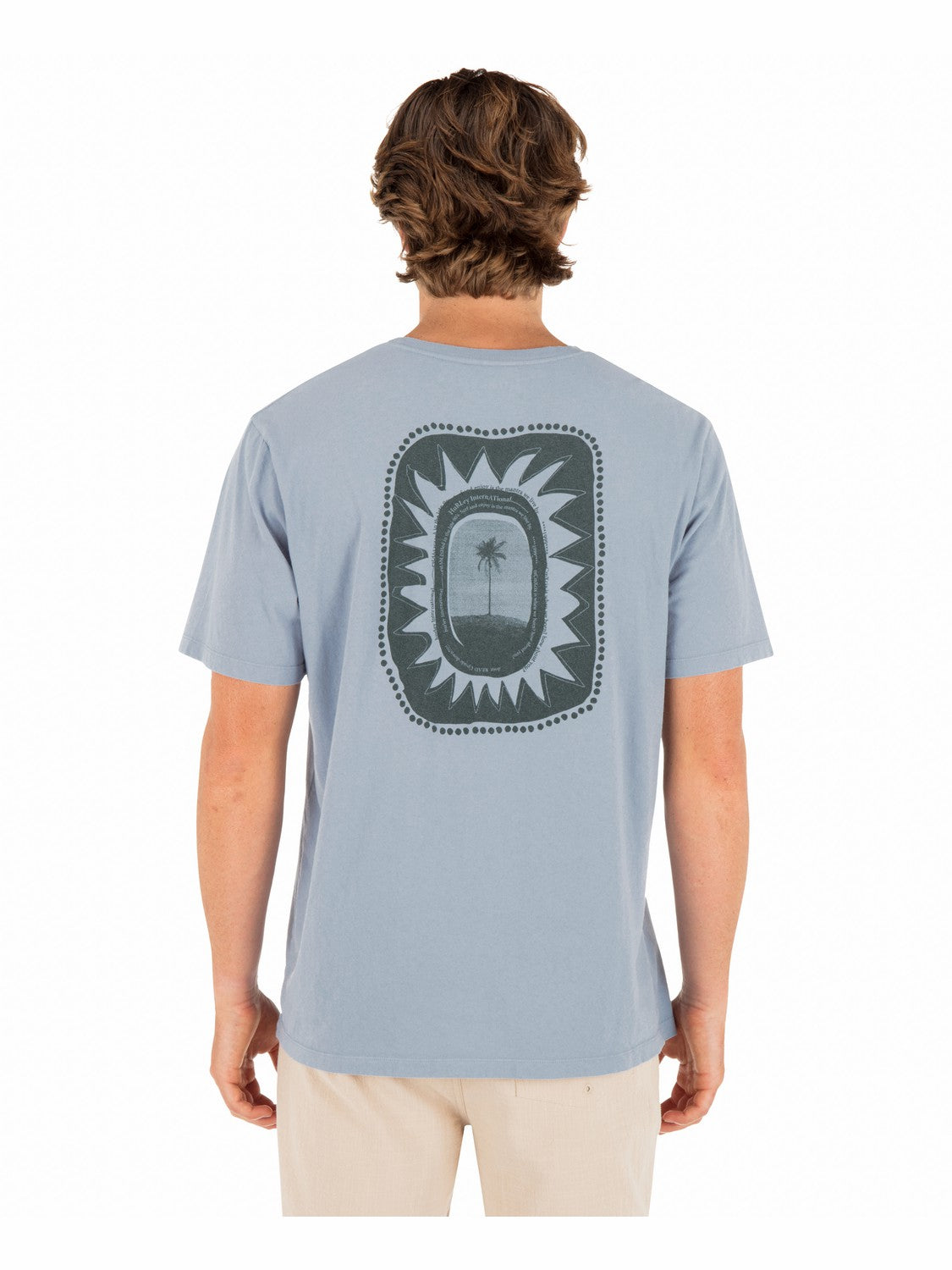 Seclusion Short Sleeve | Hurley Worker Blue T-Shirts