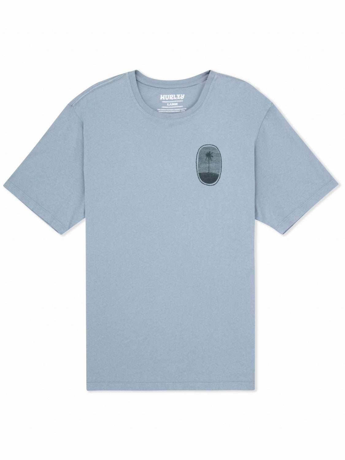 Seclusion Short Sleeve | Hurley Worker Blue T-Shirts