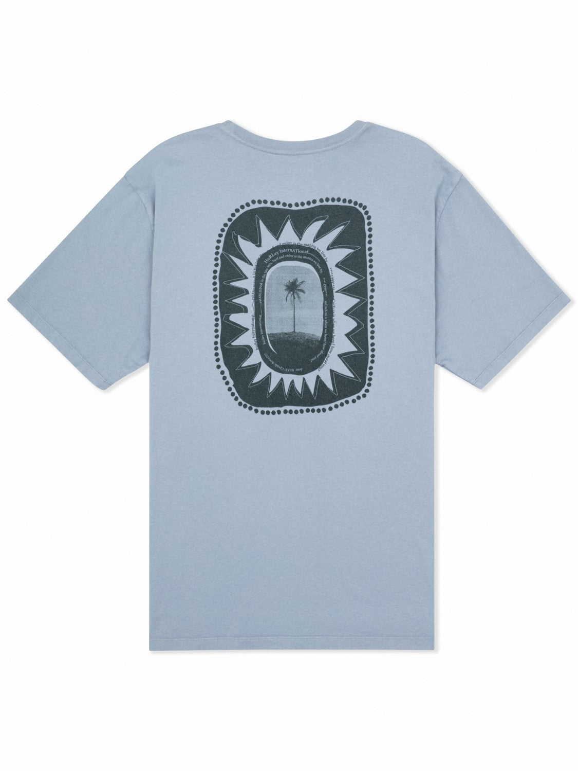 Seclusion Short Sleeve | Hurley Worker Blue T-Shirts
