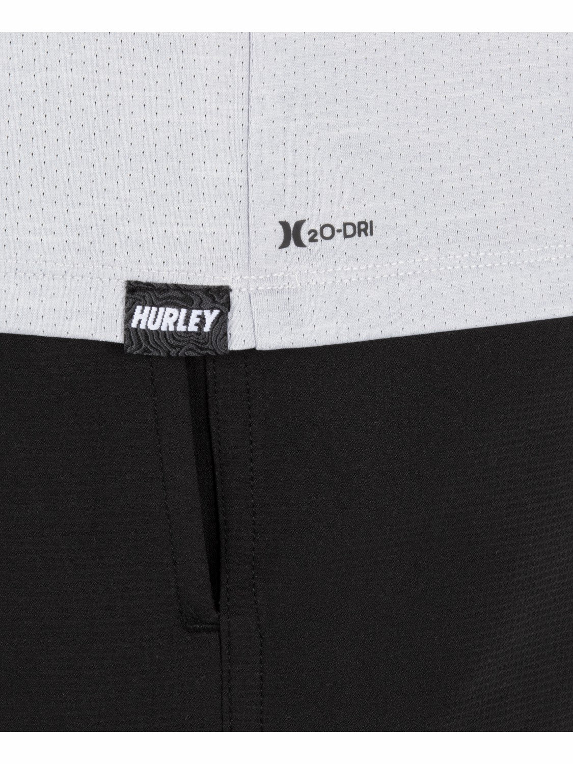 H2O Dri Outback Short Sleeve Top | Hurley Light Asteroid T-Shirts