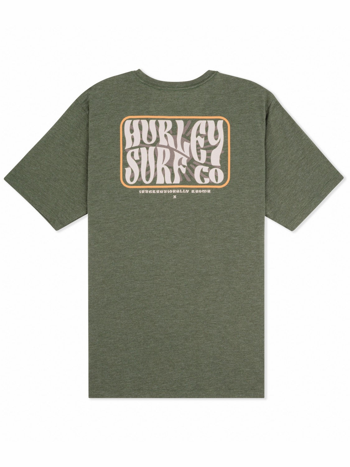Skyline Slub Short Sleeve | Hurley Charcoal Fern T-Shirts
