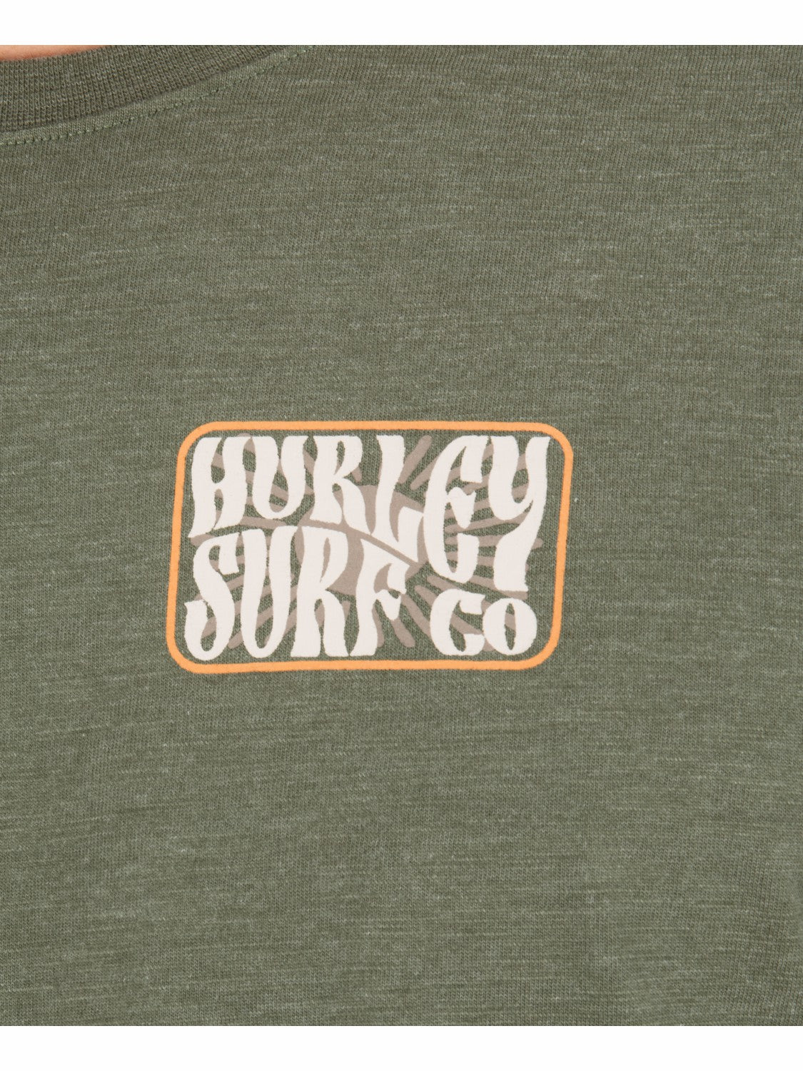 Skyline Slub Short Sleeve | Hurley Charcoal Fern T-Shirts