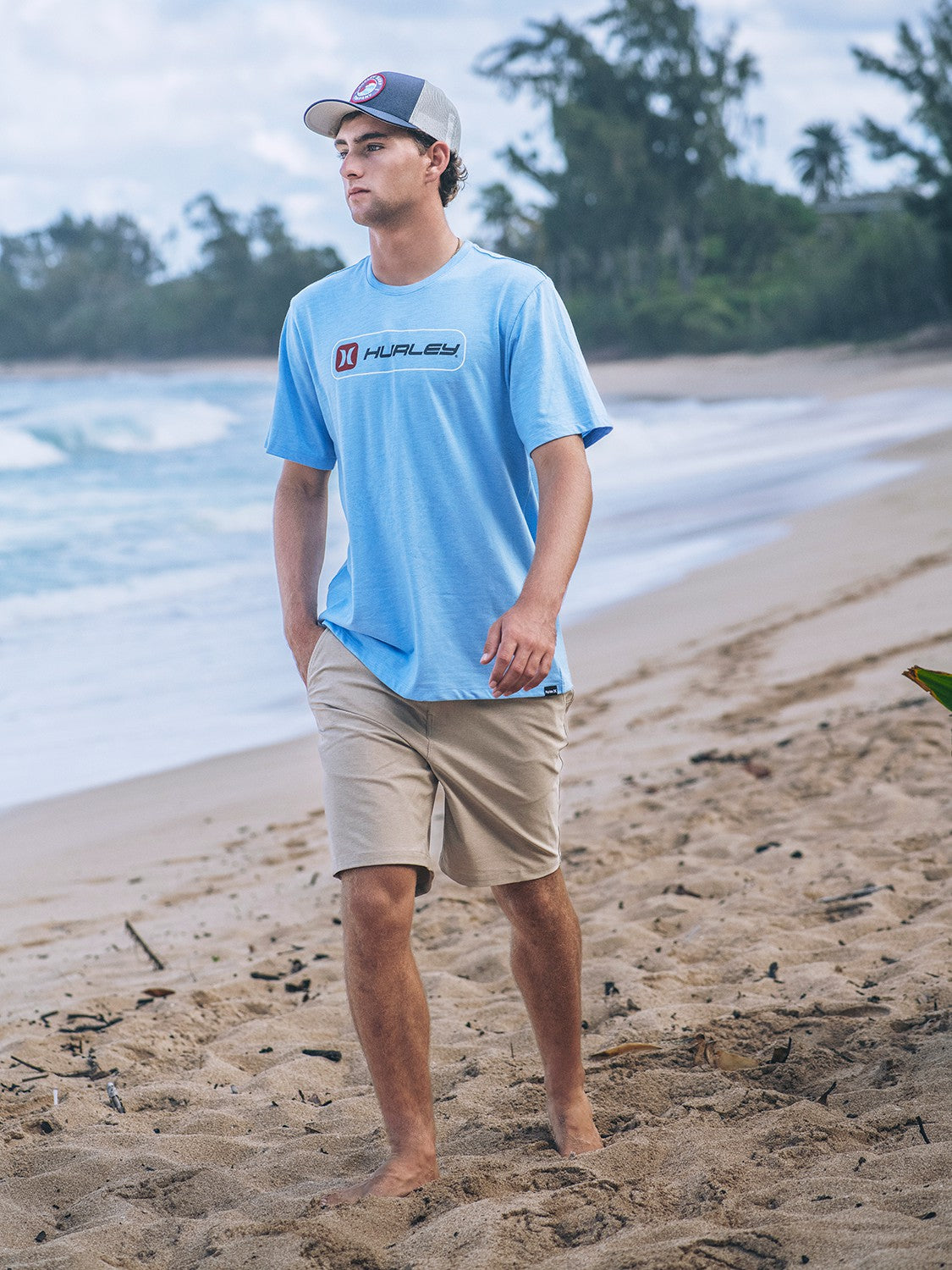 Inlined Slub Short Sleeve | Hurley Skyline T-Shirts