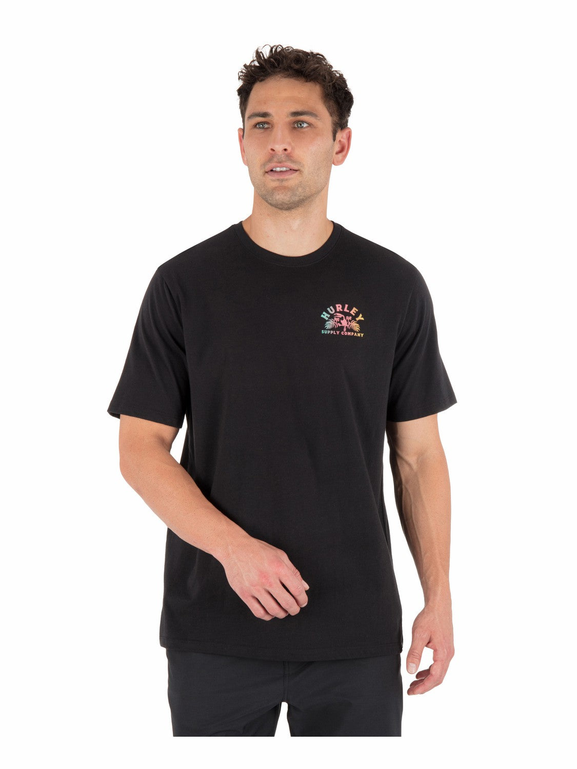 Birds Of Paradise Short Sleeve | Hurley Black T-Shirts