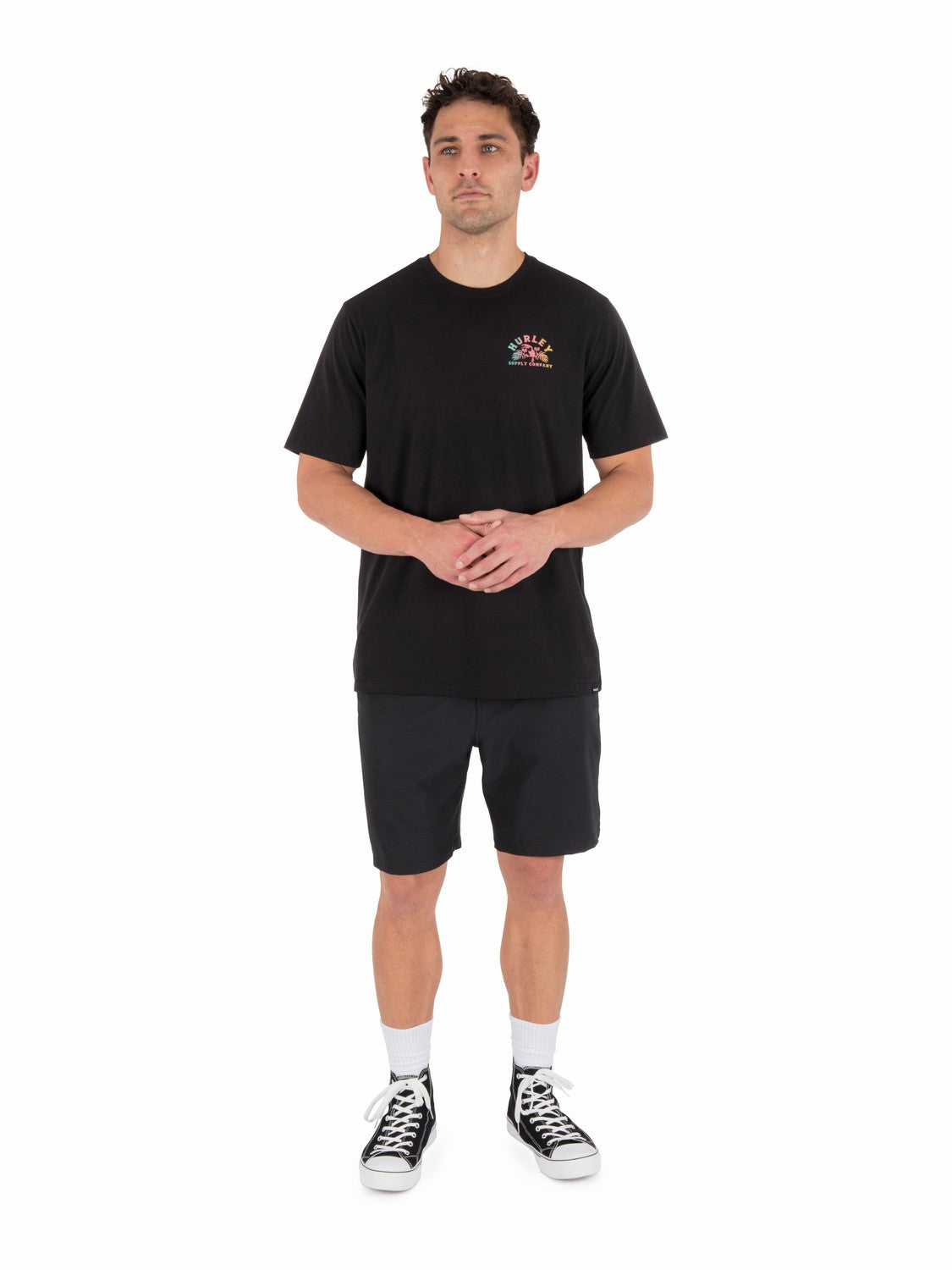 Birds Of Paradise Short Sleeve | Hurley Black T-Shirts