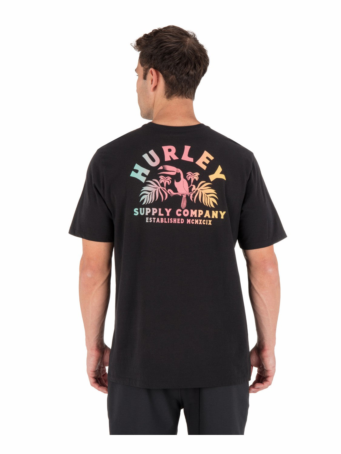 Birds Of Paradise Short Sleeve | Hurley Black T-Shirts