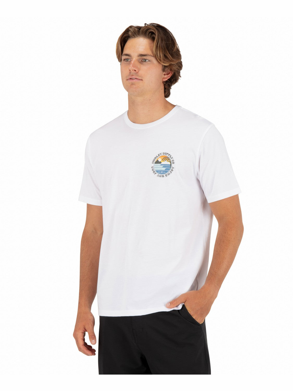 Lefts Short Sleeve T-Shirt | Hurley White T-Shirts