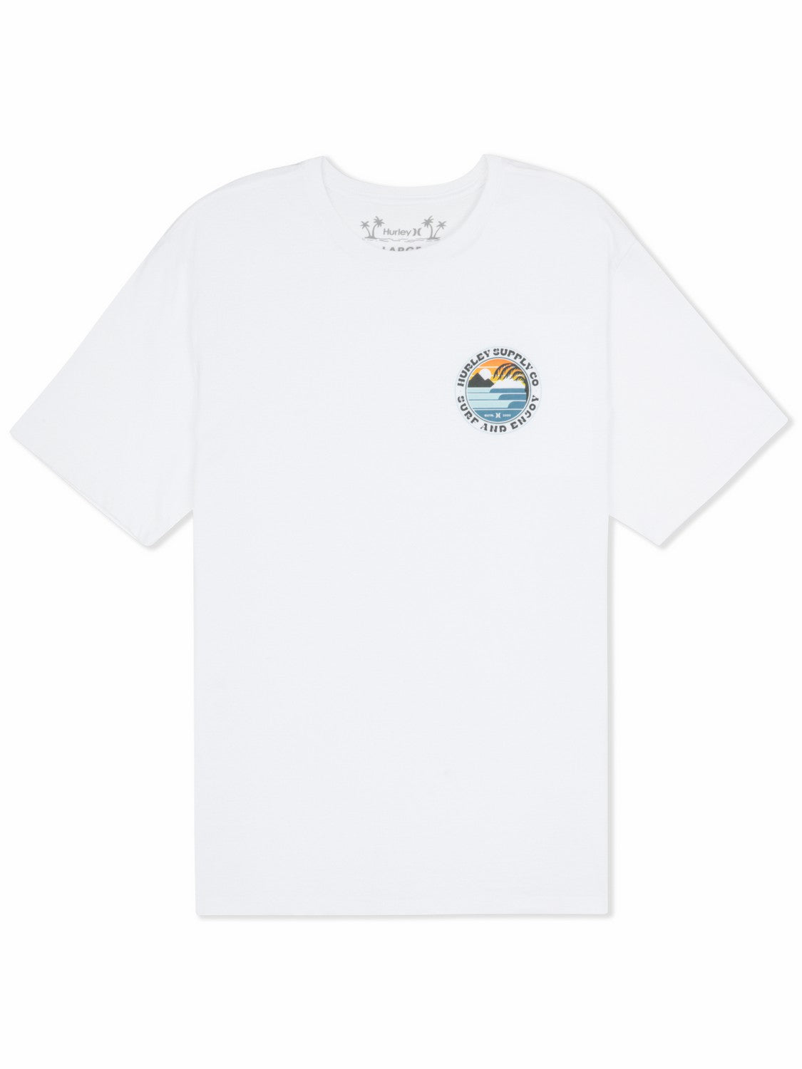 Lefts Short Sleeve T-Shirt | Hurley White T-Shirts