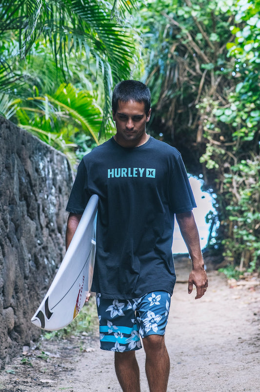 The Box Short Sleeve | Hurley Black T-Shirts