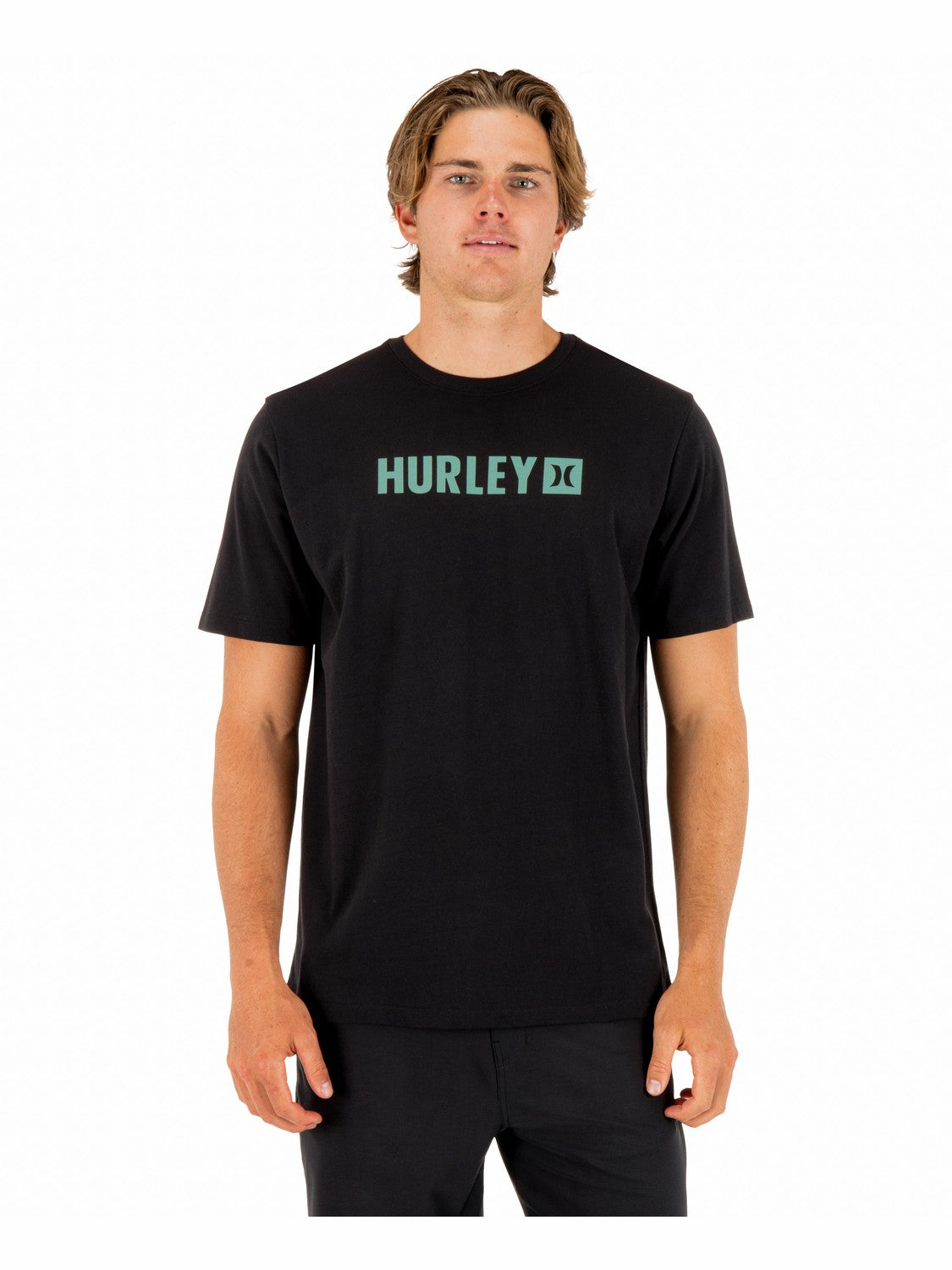 The Box Short Sleeve | Hurley Black T-Shirts