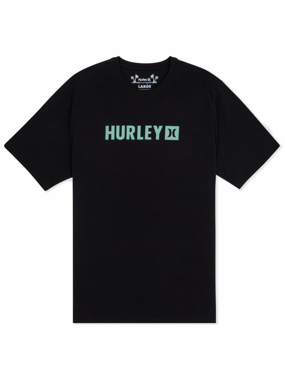 The Box Short Sleeve | Hurley Black T-Shirts