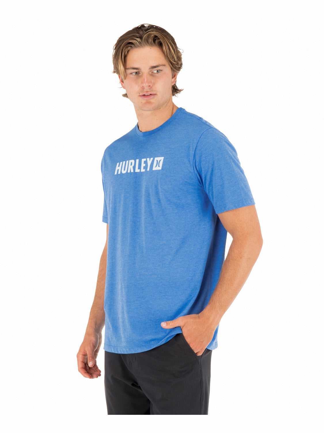 The Box Short Sleeve | Hurley Seashore Heather T-Shirts