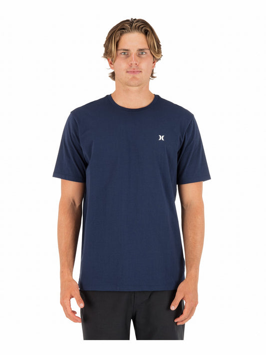 Icon Tee Short Sleeve | Hurley Obsidian T-Shirts