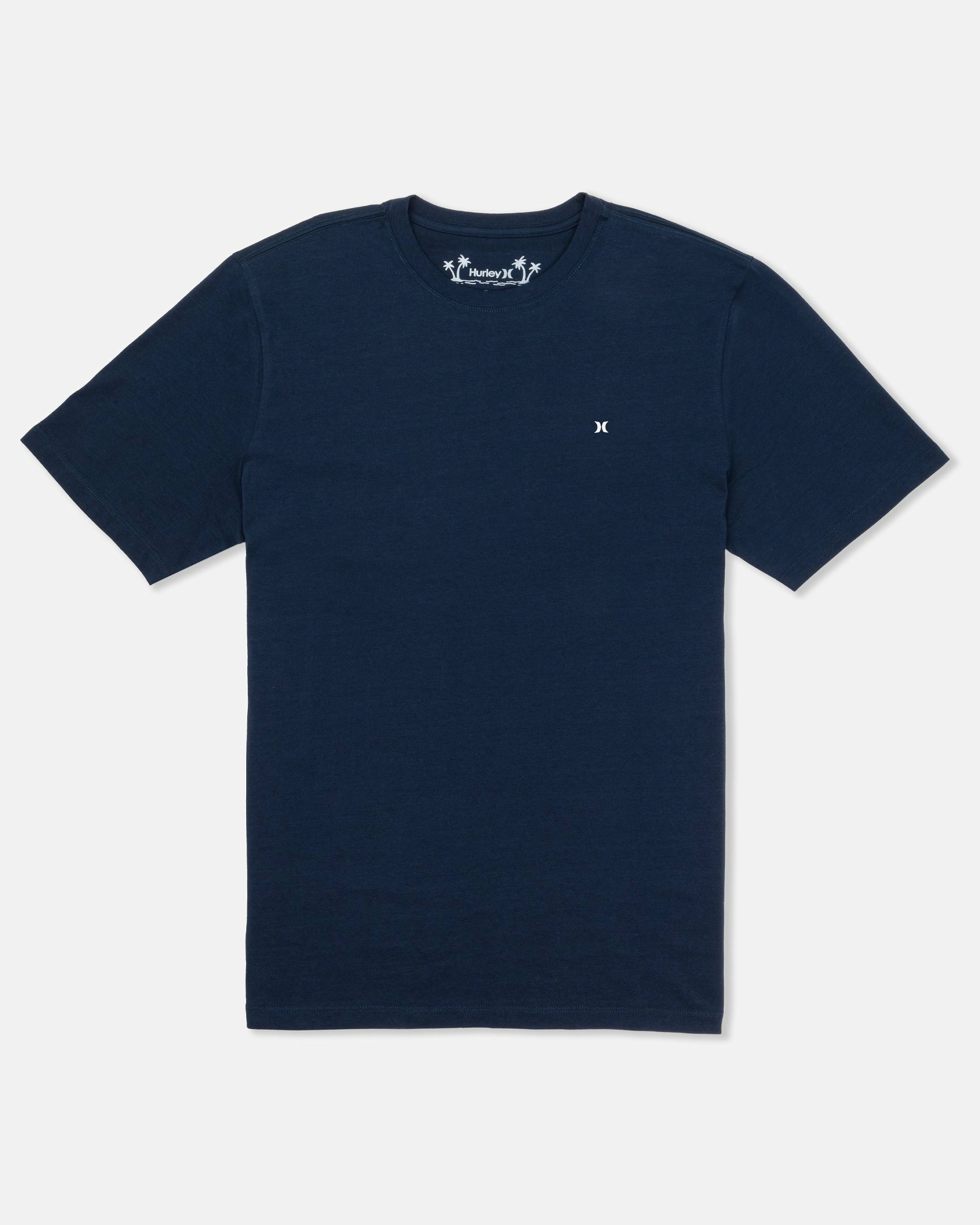 Icon Tee Short Sleeve | Hurley Obsidian T-Shirts
