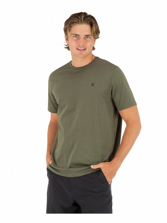 Icon Tee Short Sleeve | Hurley Olive T-Shirts