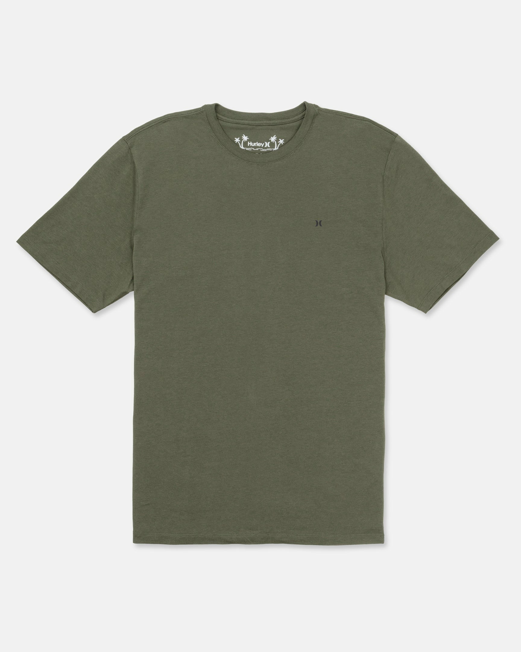Icon Tee Short Sleeve | Hurley Olive T-Shirts