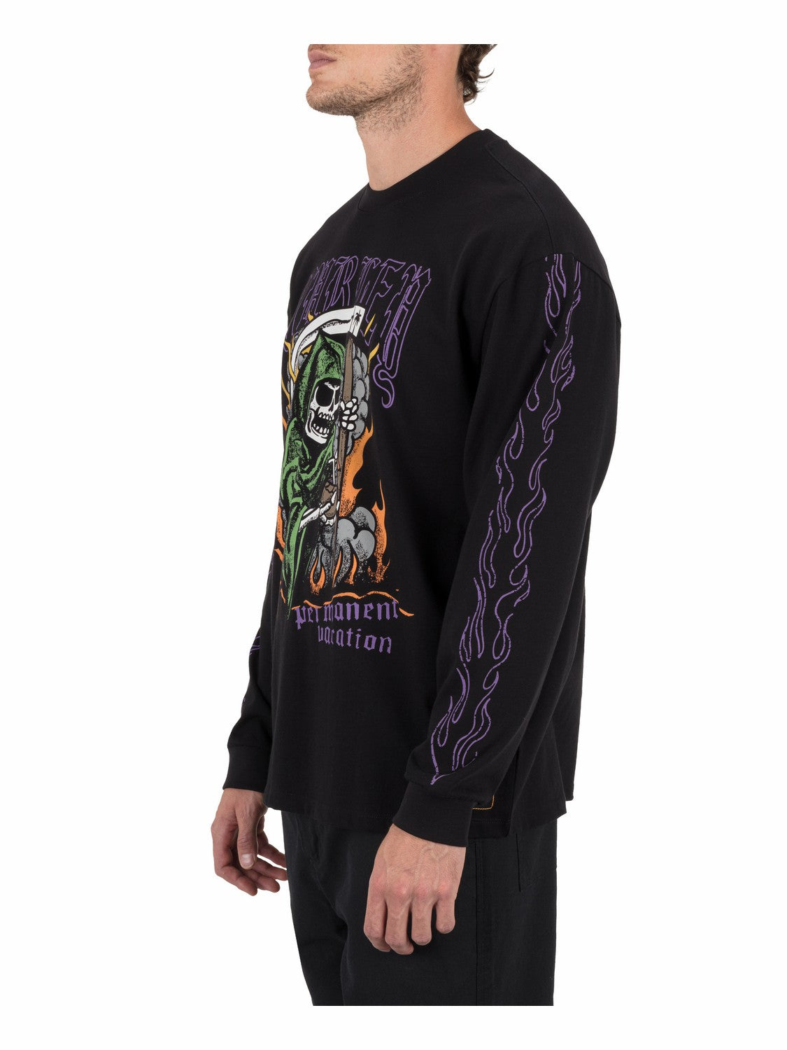 Reaping Long Sleeve | Hurley Black Long Sleeves