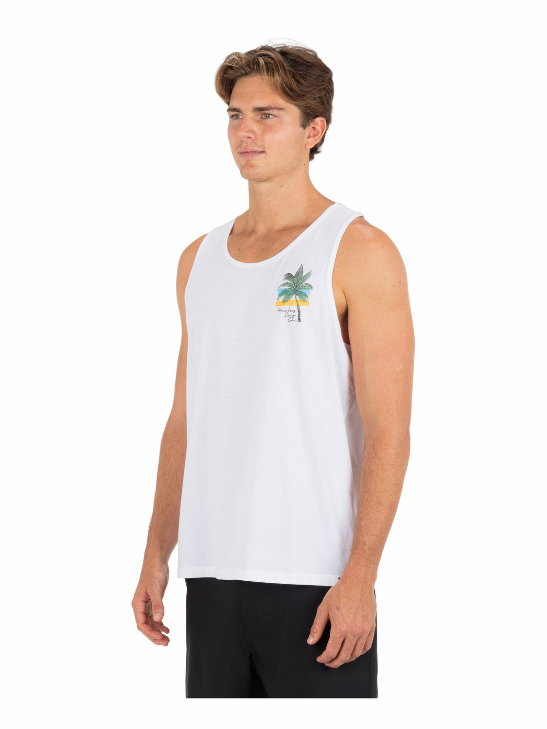 Island Time Tank | Hurley White Tank Tops