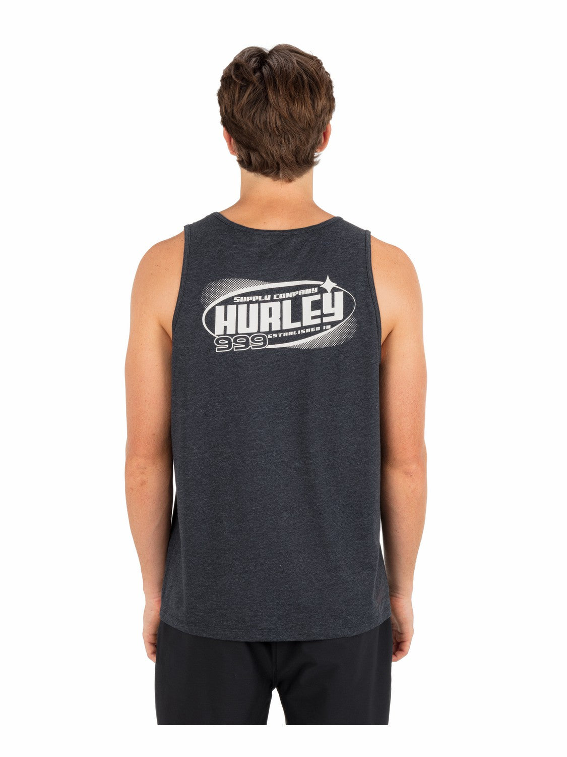 Speed Stars Slub Tank | Hurley Black Heather Tank Tops