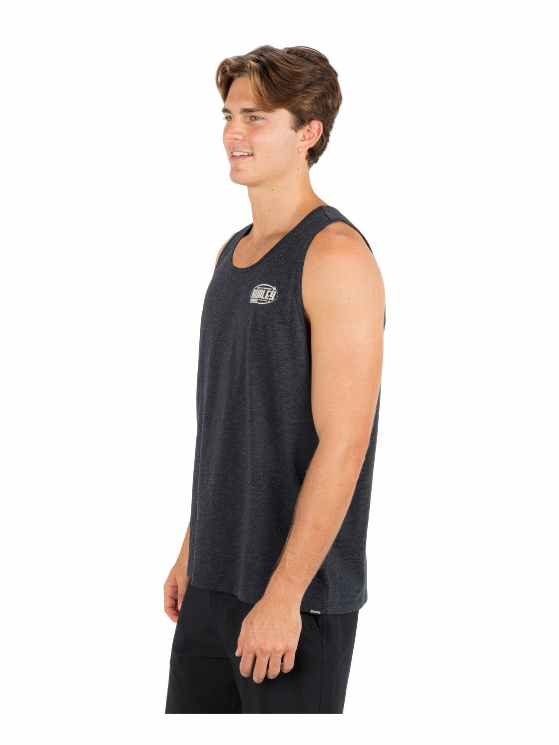 Speed Stars Slub Tank | Hurley Black Heather Tank Tops