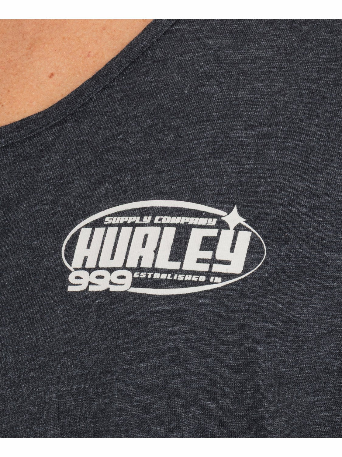 Speed Stars Slub Tank | Hurley Black Heather Tank Tops