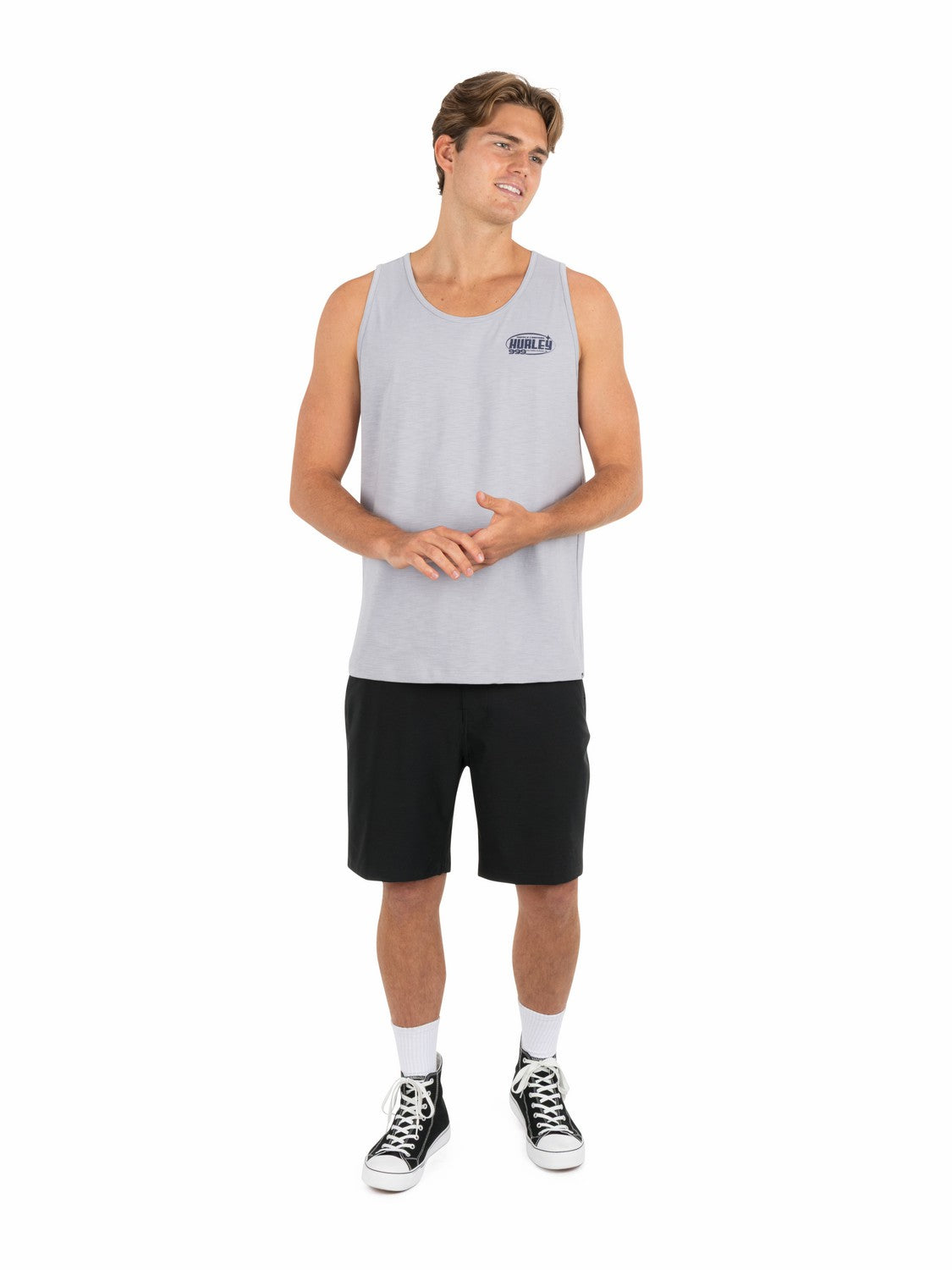 Speed Stars Slub Tank | Hurley Light Asteroid Tank Tops