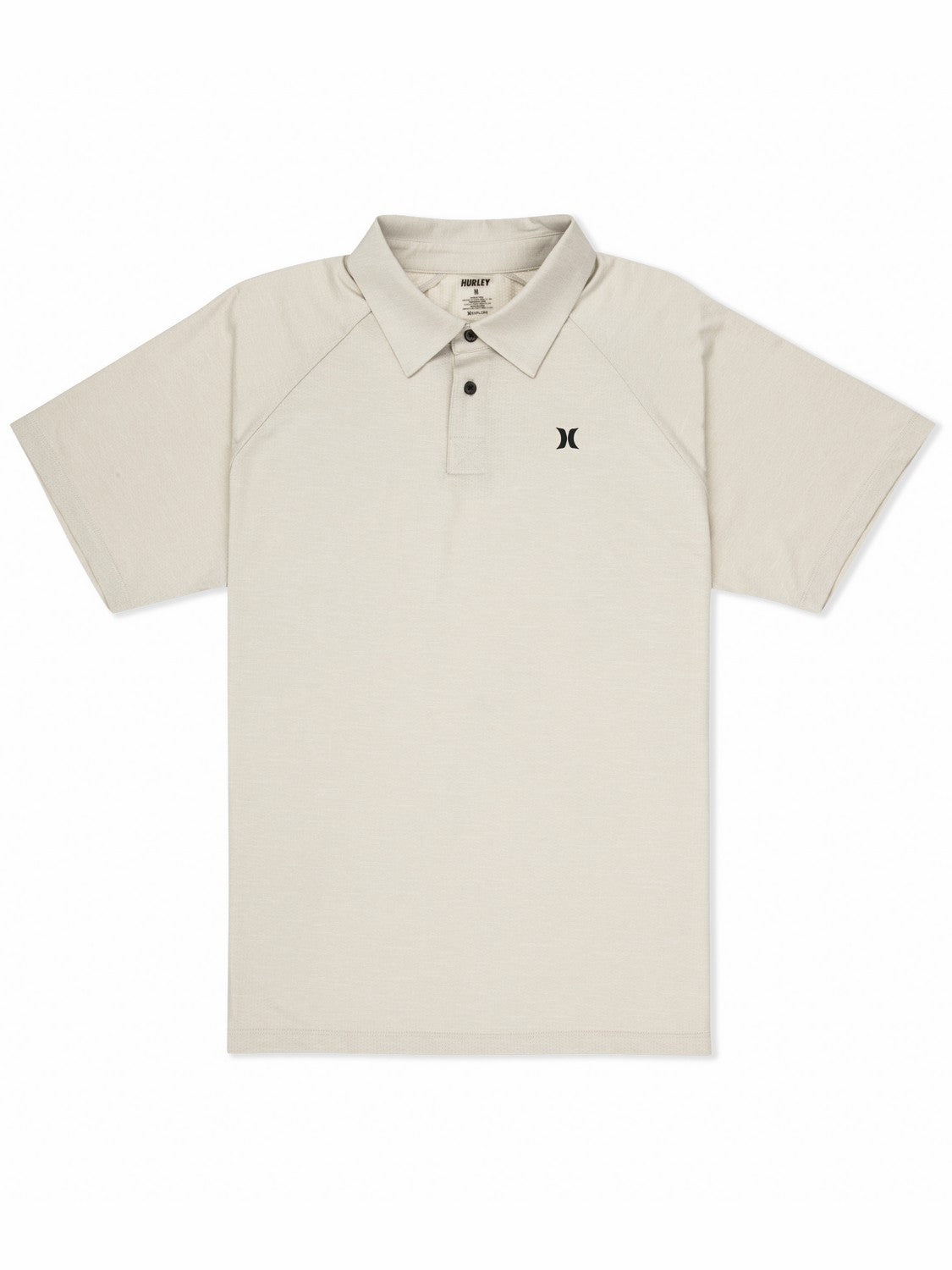 H2O Dri Outback Short Sleeve Polo | Hurley Bone Polo Shirts