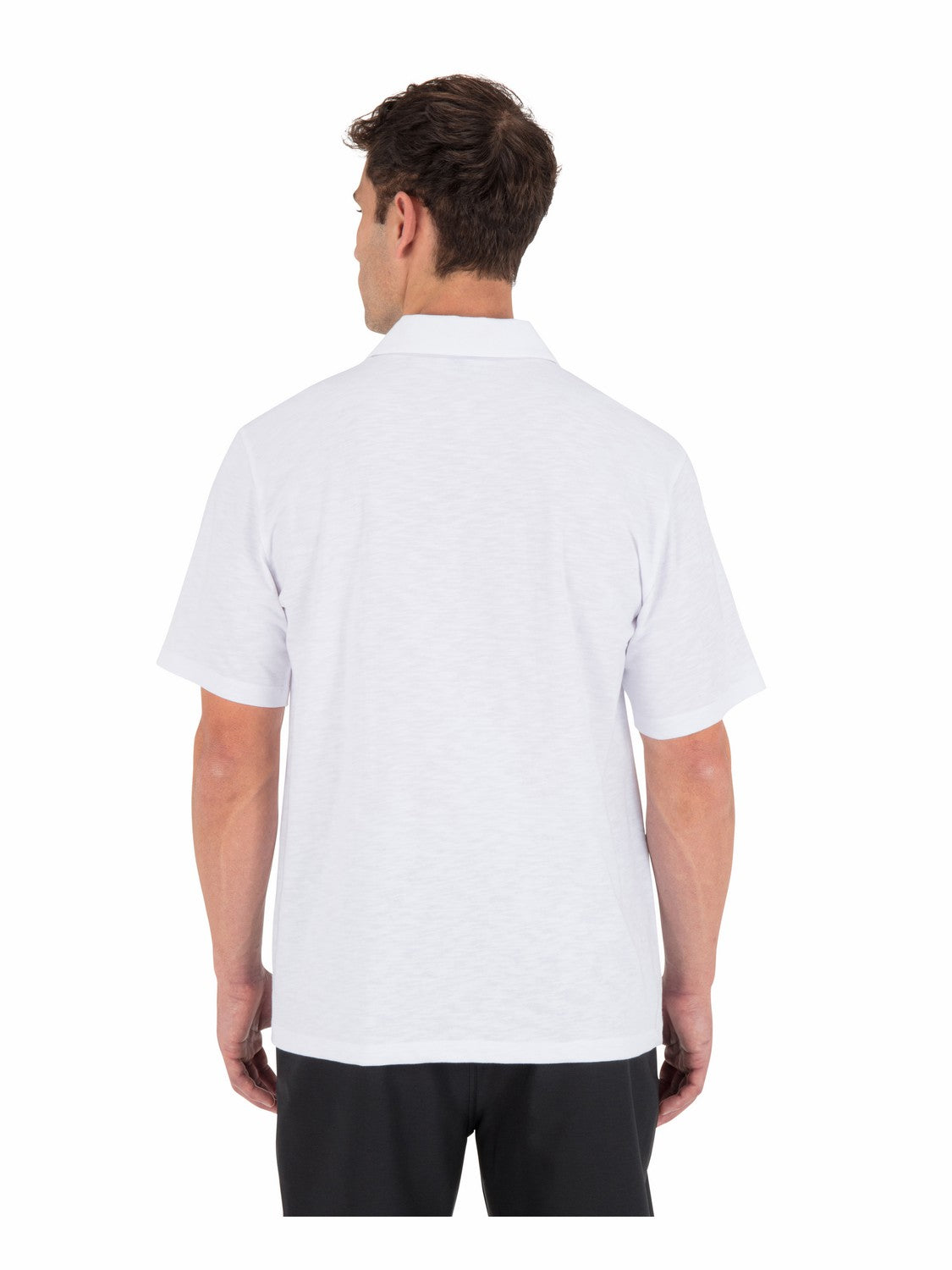 Icon Slub Polo Short Sleeve | Hurley White Polo Shirts
