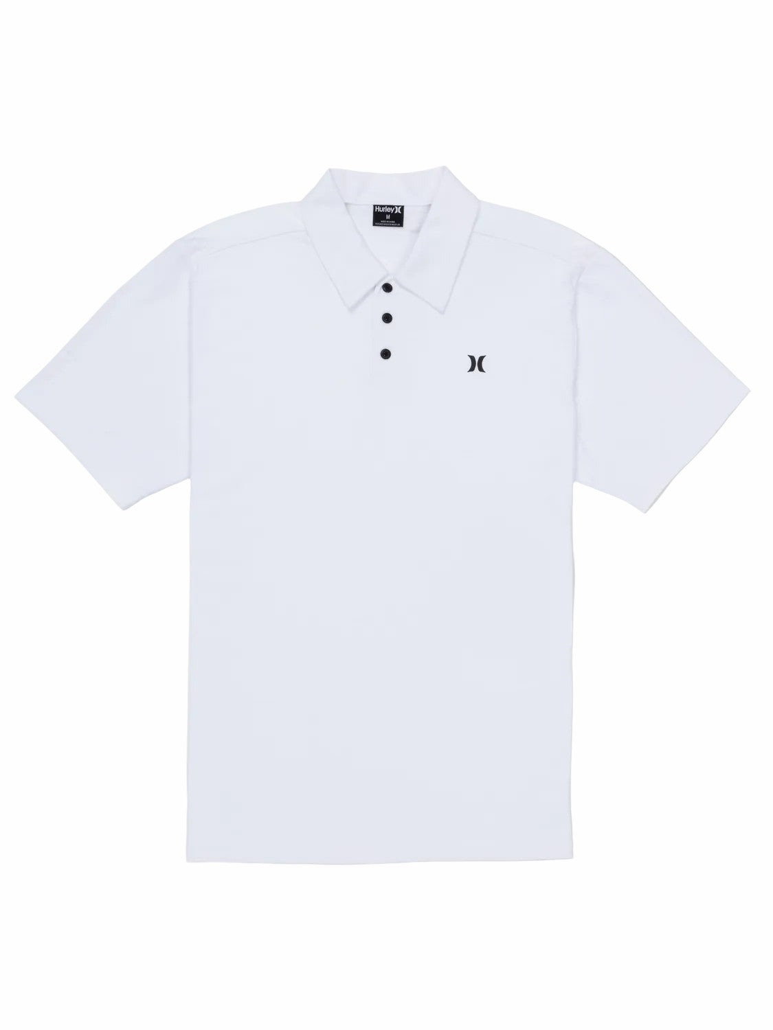 Icon Slub Polo Short Sleeve | Hurley White Polo Shirts