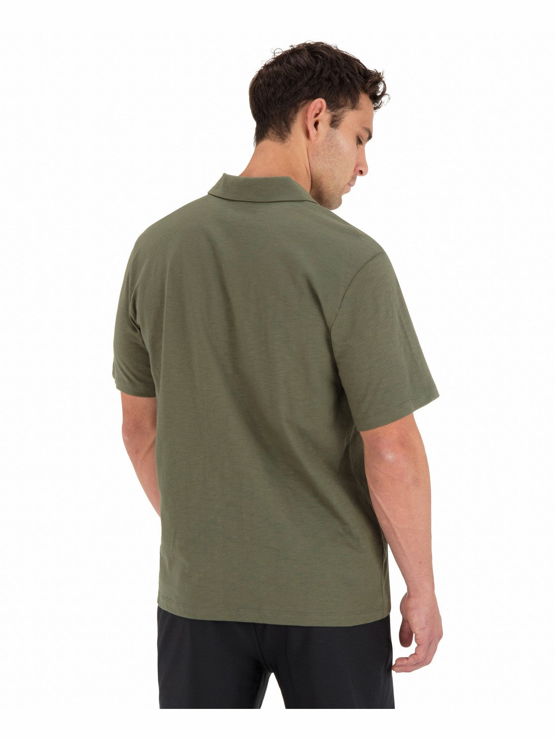 Icon Slub Polo Short Sleeve | Hurley Olive Polo Shirts