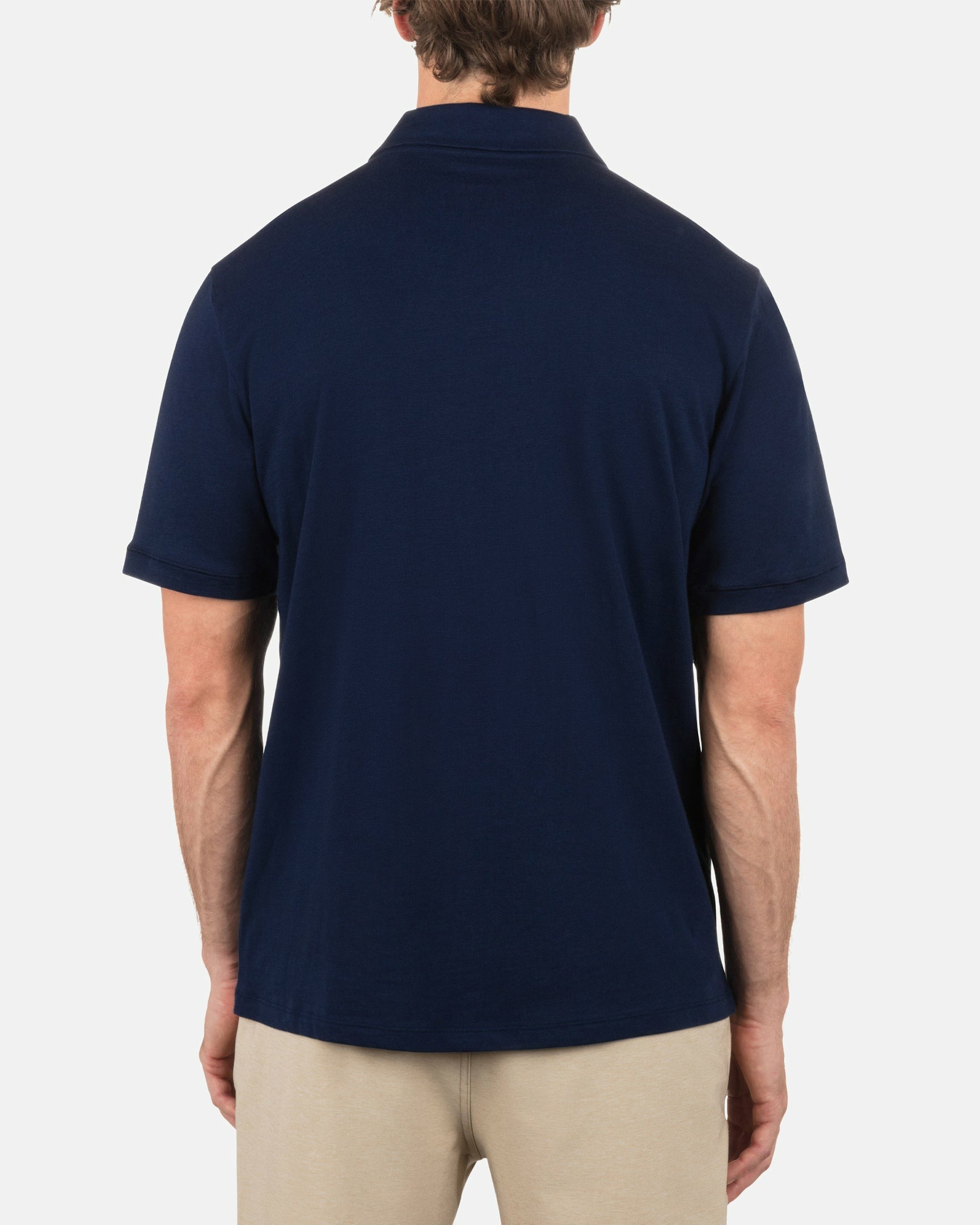Icon Slub Polo Short Sleeve | Hurley Obsidian Polo Shirts