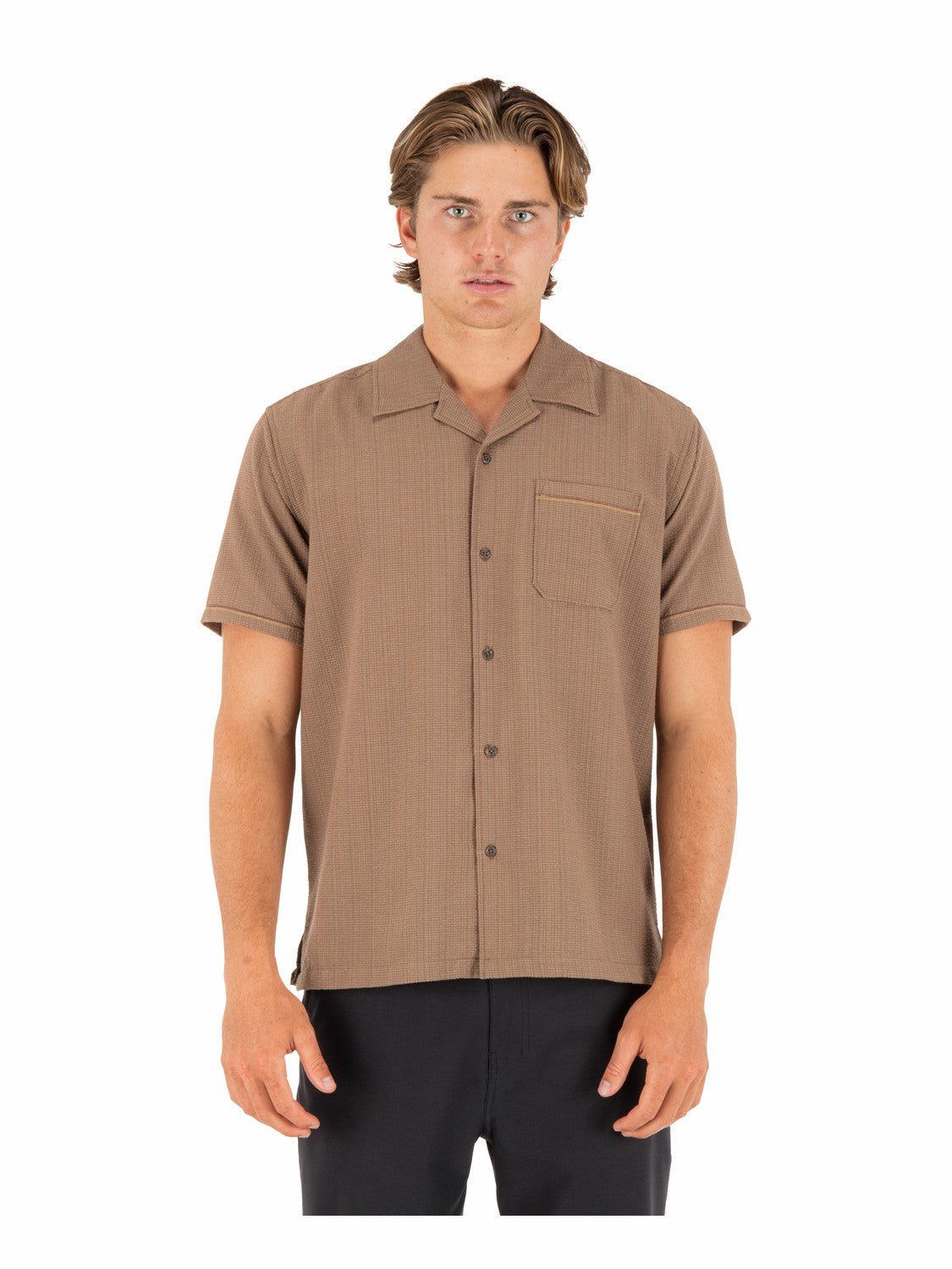 Lay Day Camp Short Sleeve | Hurley Bristlecone Button Downs
