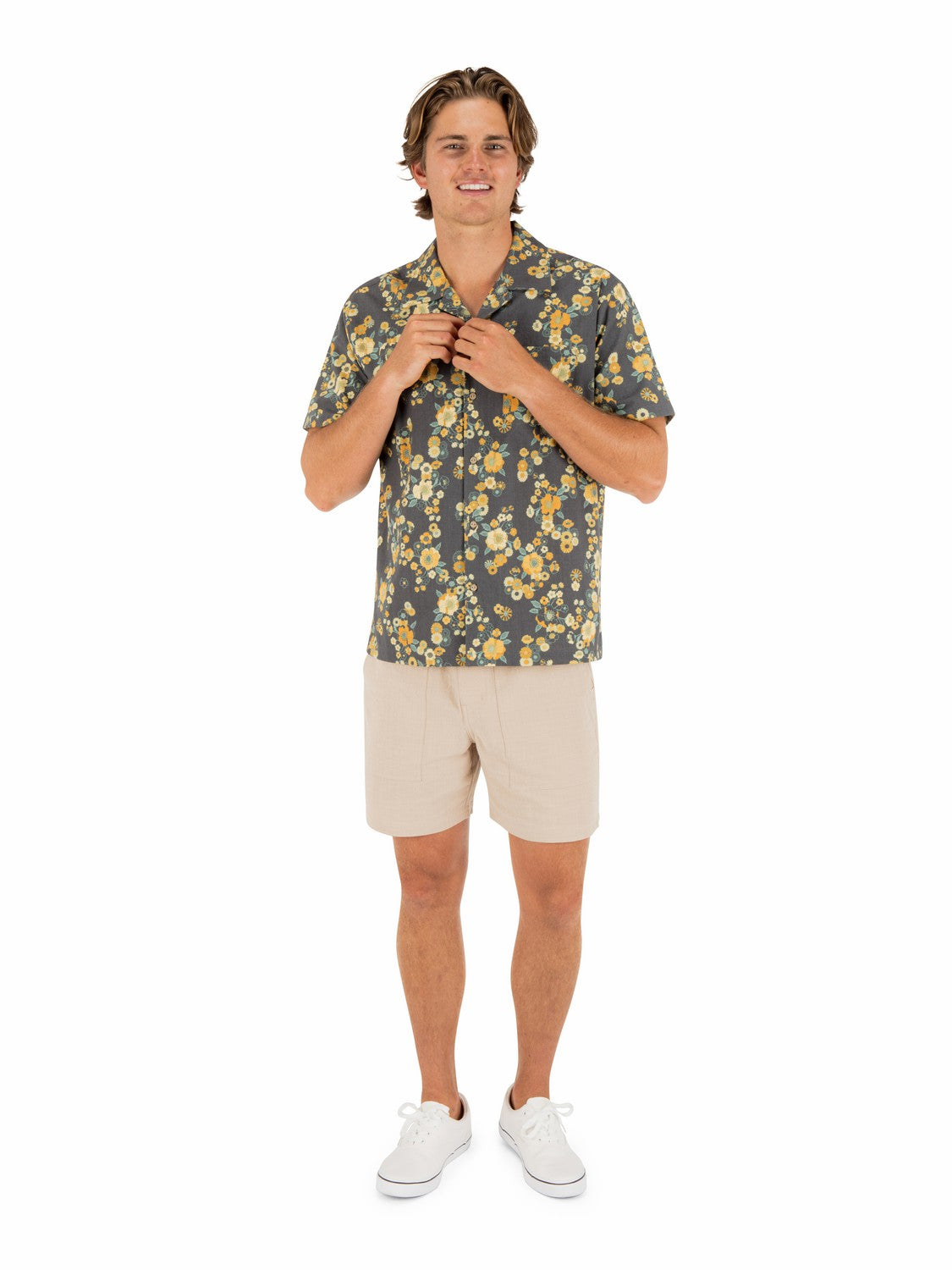 Dogpatch Camp Short Sleeve | Hurley Black Button Downs