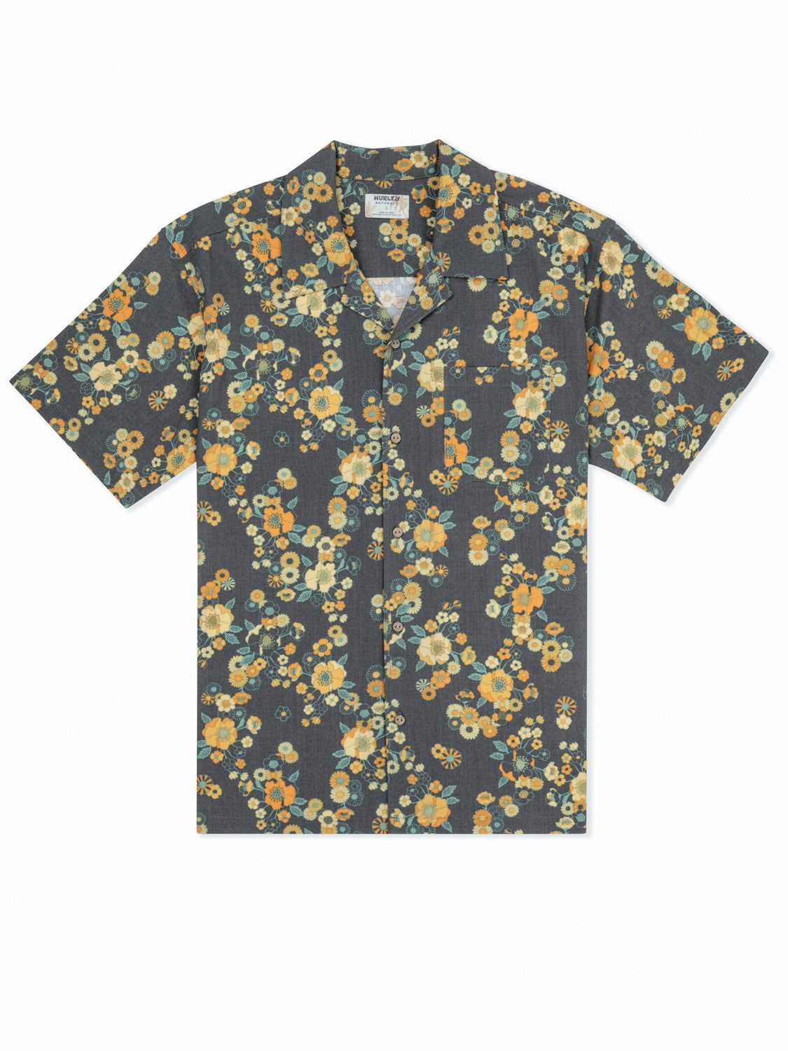 Dogpatch Camp Short Sleeve | Hurley Black Button Downs