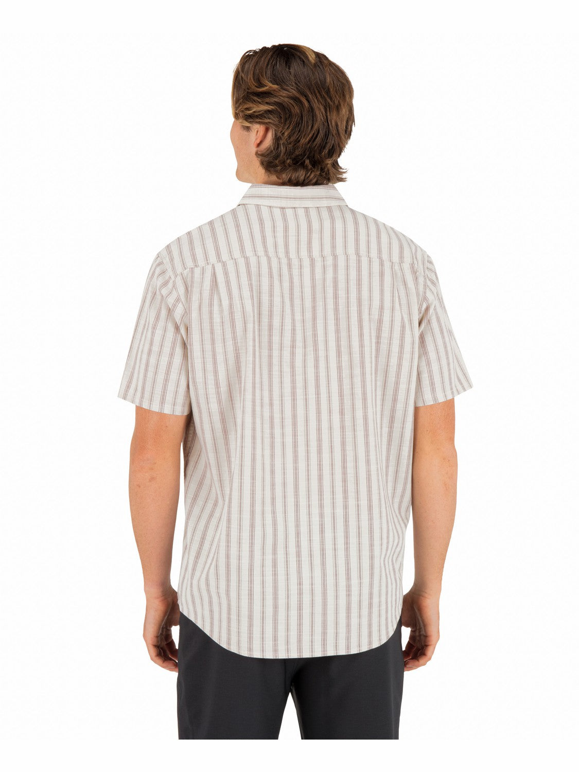 Lido Stripe Short Sleeve | Hurley Bone Button Downs
