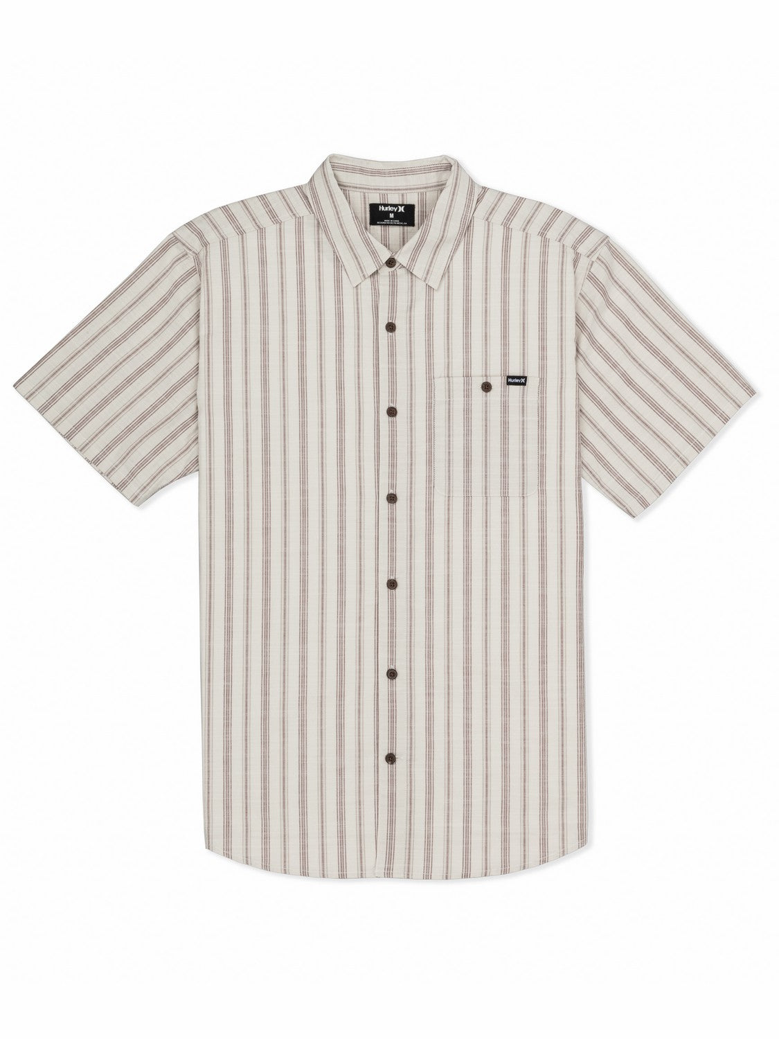 Lido Stripe Short Sleeve | Hurley Bone Button Downs