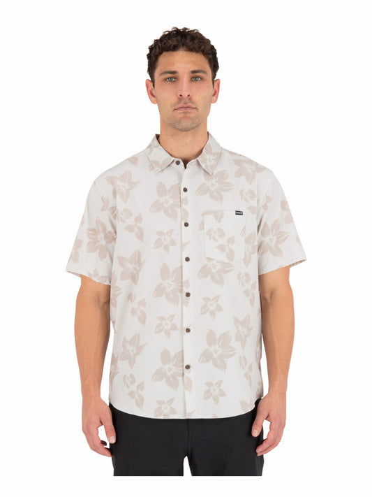Newport Stretch Short Sleeve | Hurley Bone Button Downs